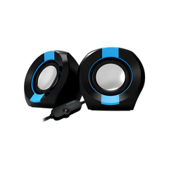 Vinnfier ICON 202 USB Powered 2.0 Desktop Speaker [Black Blue/Black Grey/Black Red/White Blue/White Grey]