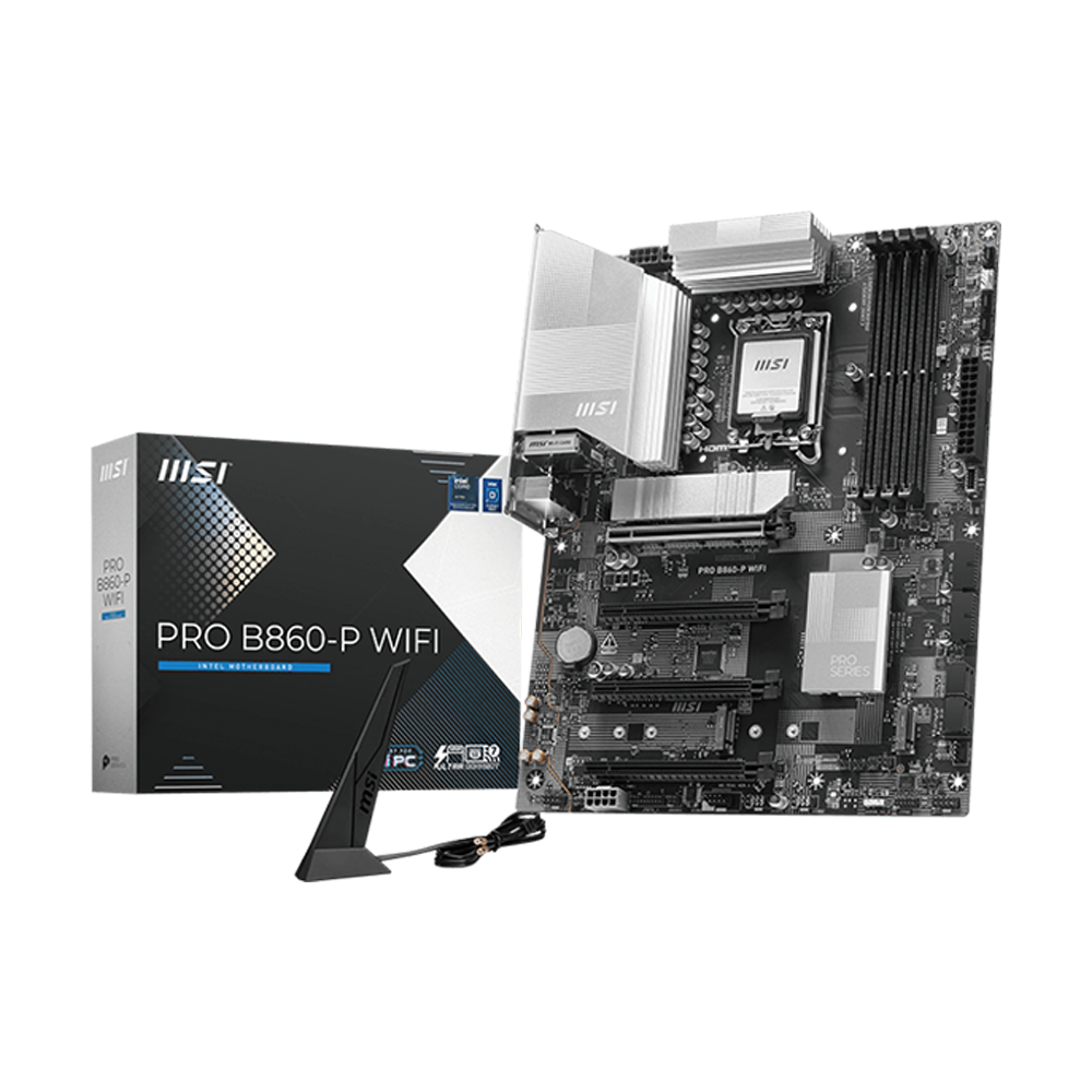 MSI PRO B860-P WIFI LGA1851 ATX Motherboard
