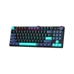AULA M75 Blue Switch Mechanical Gaming Keyboard [Black Blue Green]