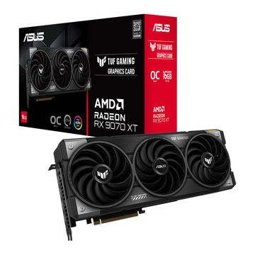 ASUS TUF Gaming Radeon™ RX 9070 XT OC Edition 16GB GDDR6 Graphic Card