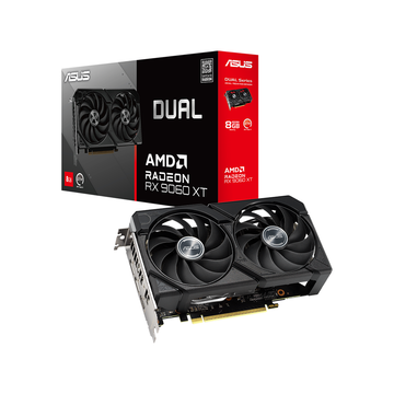 ASUS Dual Radeon™ RX9060XT 8GB GDDR6 Graphics Card