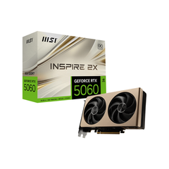 MSI GeForce RTX™ 5060 8G INSPIRE 2X OC 8GB GDDR7 Graphic Card
