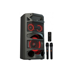 Vinnfier Tango Pro 3 Party Speaker with Remote & Wireless Mic - Black