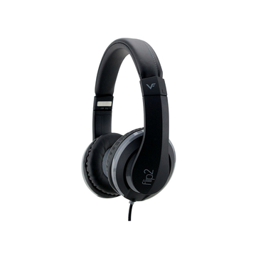 Vinnfier Flip 2 Lightweight Folding Wired Headset [Black/Red/Green Turquoise]