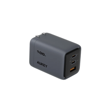AUKEY PA-C5 Comet Mix 3 100W PD Wall Charger - Grey
