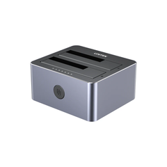 UNITEK 10Gbps Dual-Bay SATA Docking Station - Space Grey