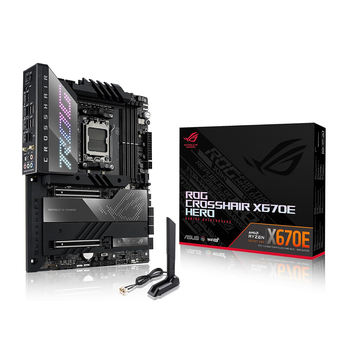 ASUS ROG CROSSHAIR X670E HERO AM5 ATX Motherboard