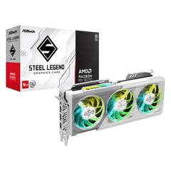 ASRock AMD Radeon™ RX 9070 Steel Legend  OC 16GB GDDR6 Graphic Card