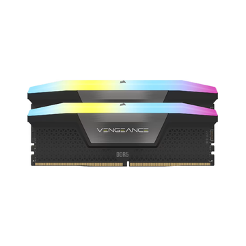 Corsair VENGEANCE RGB 32GB (2x16GB) DDR5 6000mHz Desktop Memory - Black
