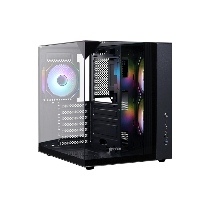 Slev Vantage ATX Desktop Chassis - Black