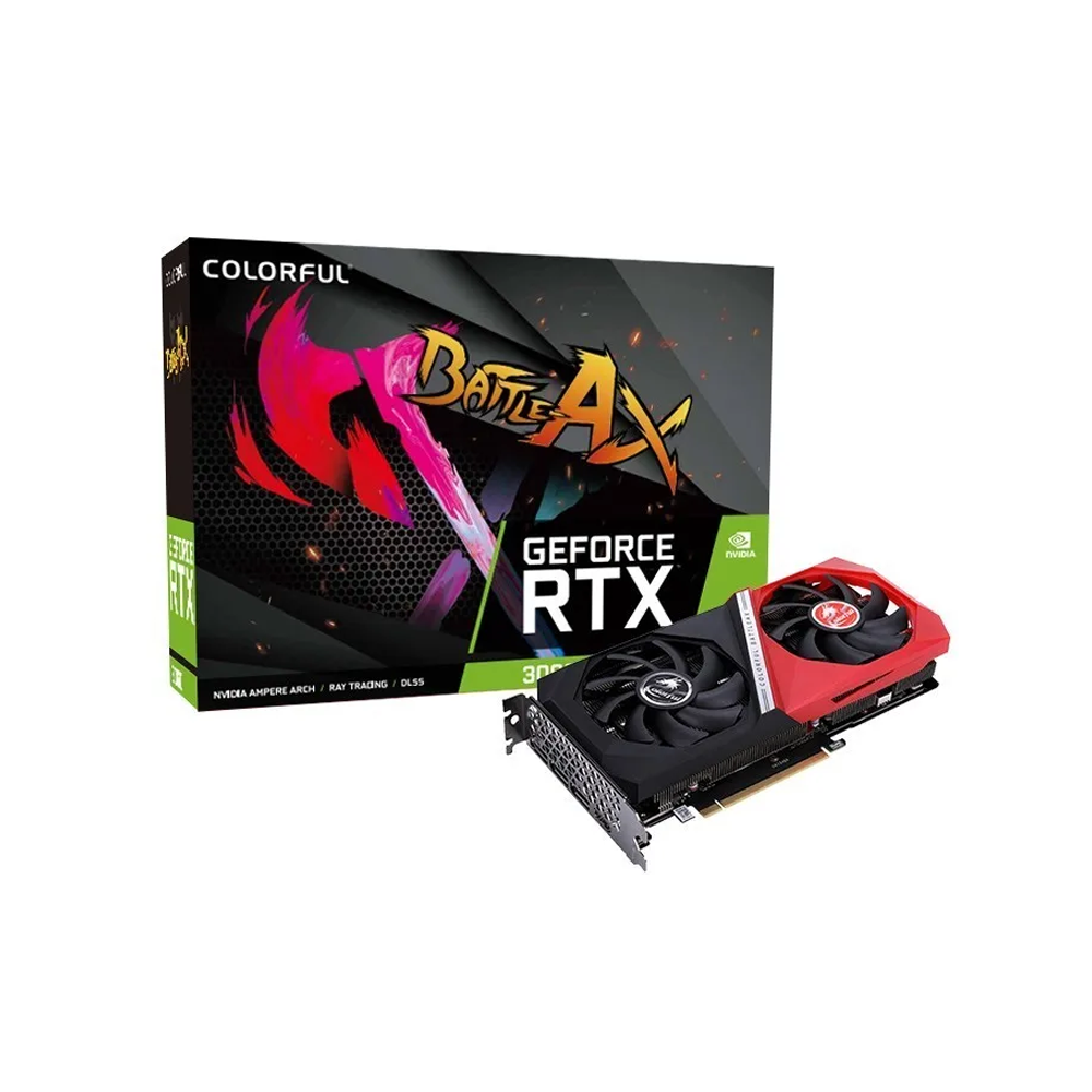 NVIDIA® GeForce RTX™ 3060 Ti (colorful) Colorful GeForce RTX 3060 NB DUO 12GB GDDR6 V4 L-V Graphic Card