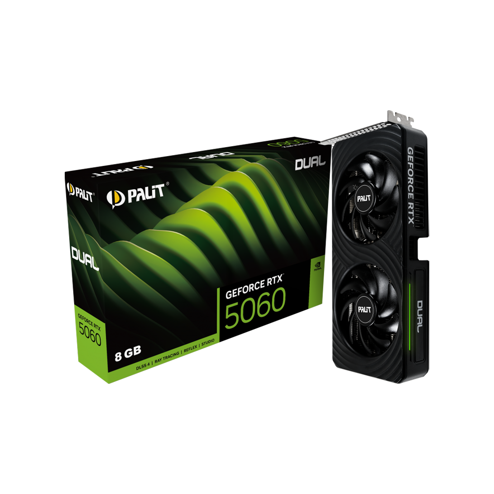 Palit GeForce RTX™ 5060 Dual 8GB GDDR7 Graphic Card