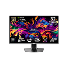 MSI MPG 322URX QD-OLED 31.5'' UHD 240Hz QD-OLED Gaming Monitor