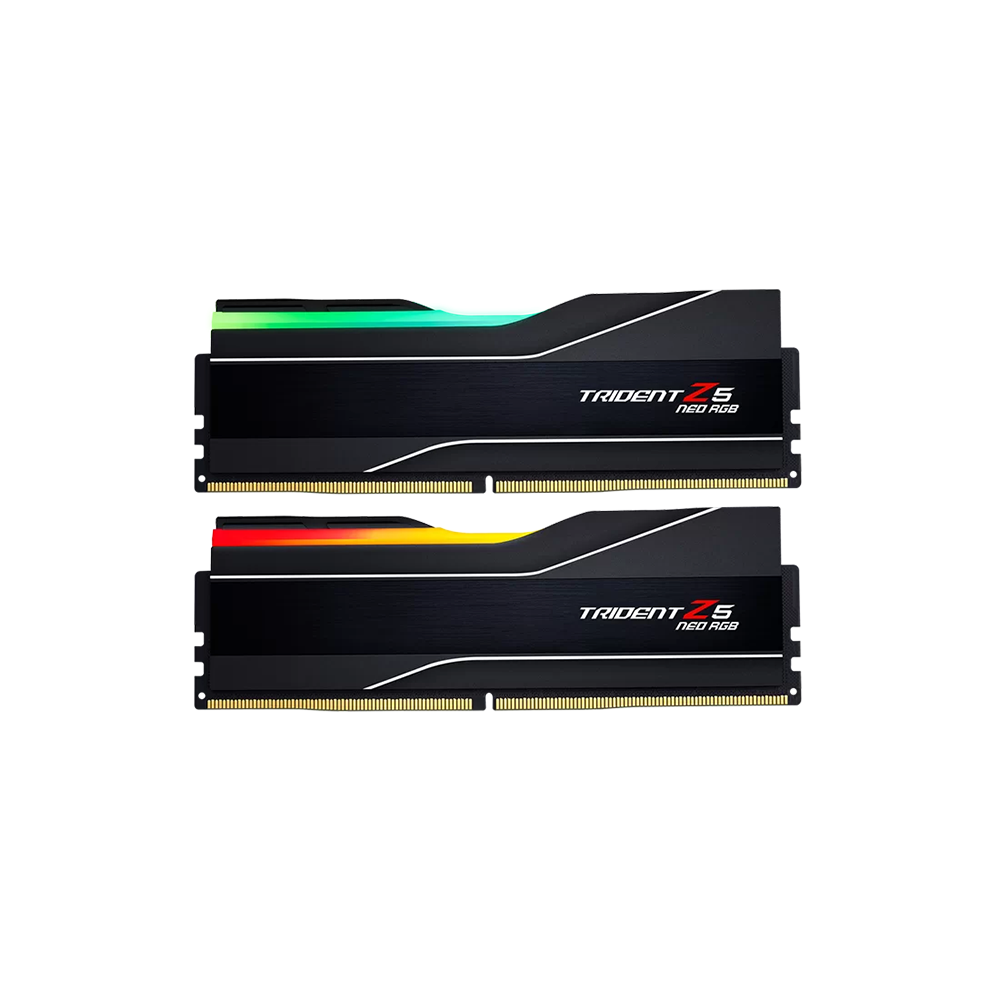 G.Skill Trident Z5 Neo RGB 64GB [2x32GB] 6000mHz DDR5 Desktop Memory [Black/White]