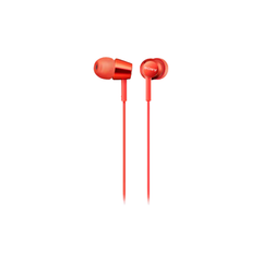 Sony MDR-EX155 In-Ear Headphone - Red