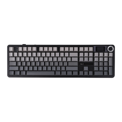 AULA F108 PRO Grey Side-Printed Gaming Keyboard - LEOBOG Nimbus V3 Switch