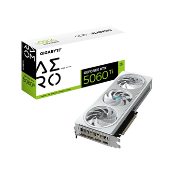 GIGABYTE GeForce RTX™ 5060 Ti AERO OC 16GB GDDR7 Graphic Card