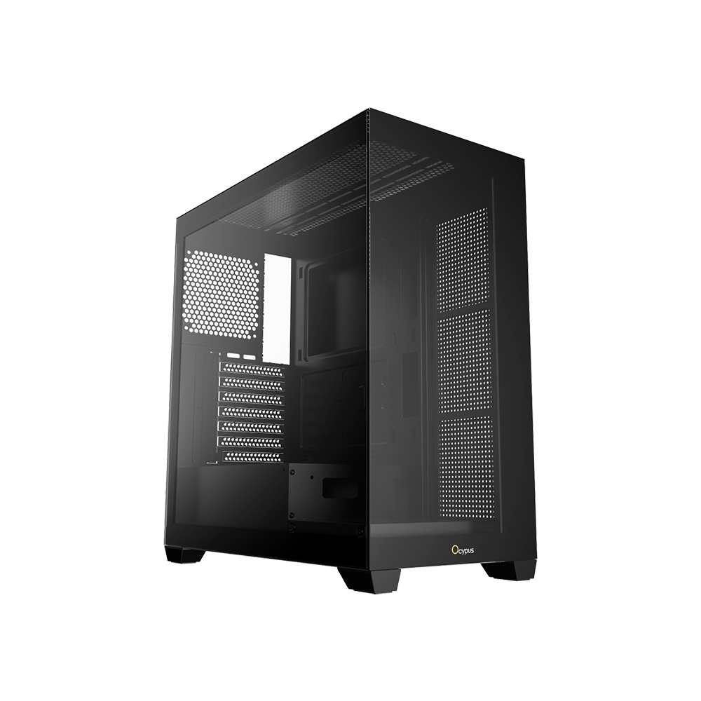Ocypus Gamma C72 ATX Desktop Chassis [Black/White]