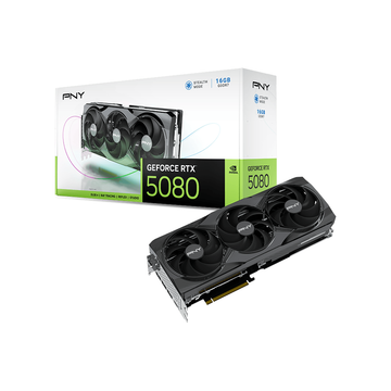 PNY GeForce RTX™ 5080 Triple Fan 16GB GDDR7 Graphic Card