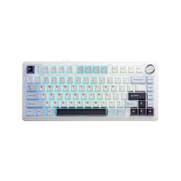 AULA F75 Reaper Switch Gasket Mechanical Keyboard - Glacier Blue