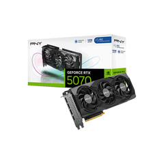 PNY GeForce RTX™ 5070  Overclocked Triple Fan 12GB GDDR7 Graphic Card