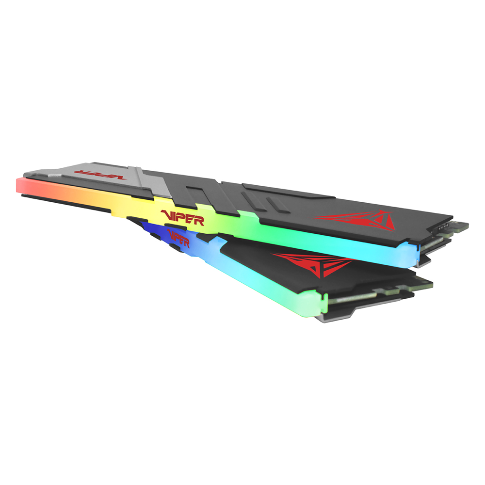 Patriot Viper Venom RGB 32GB [2x16GB] 6000mHz DDR5 Desktop Memory - Bl