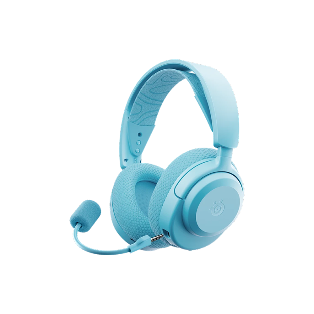 SteelSeries Arctis Nova 3P Wireless Gaming Headset [Black/White/Aqua/L SteelSeries Arctis Nova 3P Wireless Gaming Headset [Black/White/Aqua/L