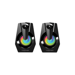 Vinnfier Icon 808 BTR USB Powered 2.0 Speaker - Black