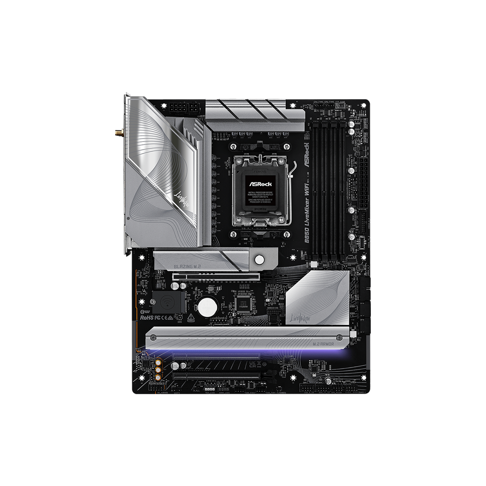 ASRock B850 LiveMixer WiFi AM5 ATX Motherboard