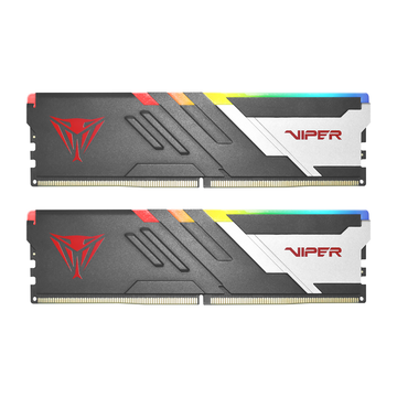 Patriot Viper Venom RGB 32GB [2x16GB] 6000mHz DDR5 Desktop Memory - Bl