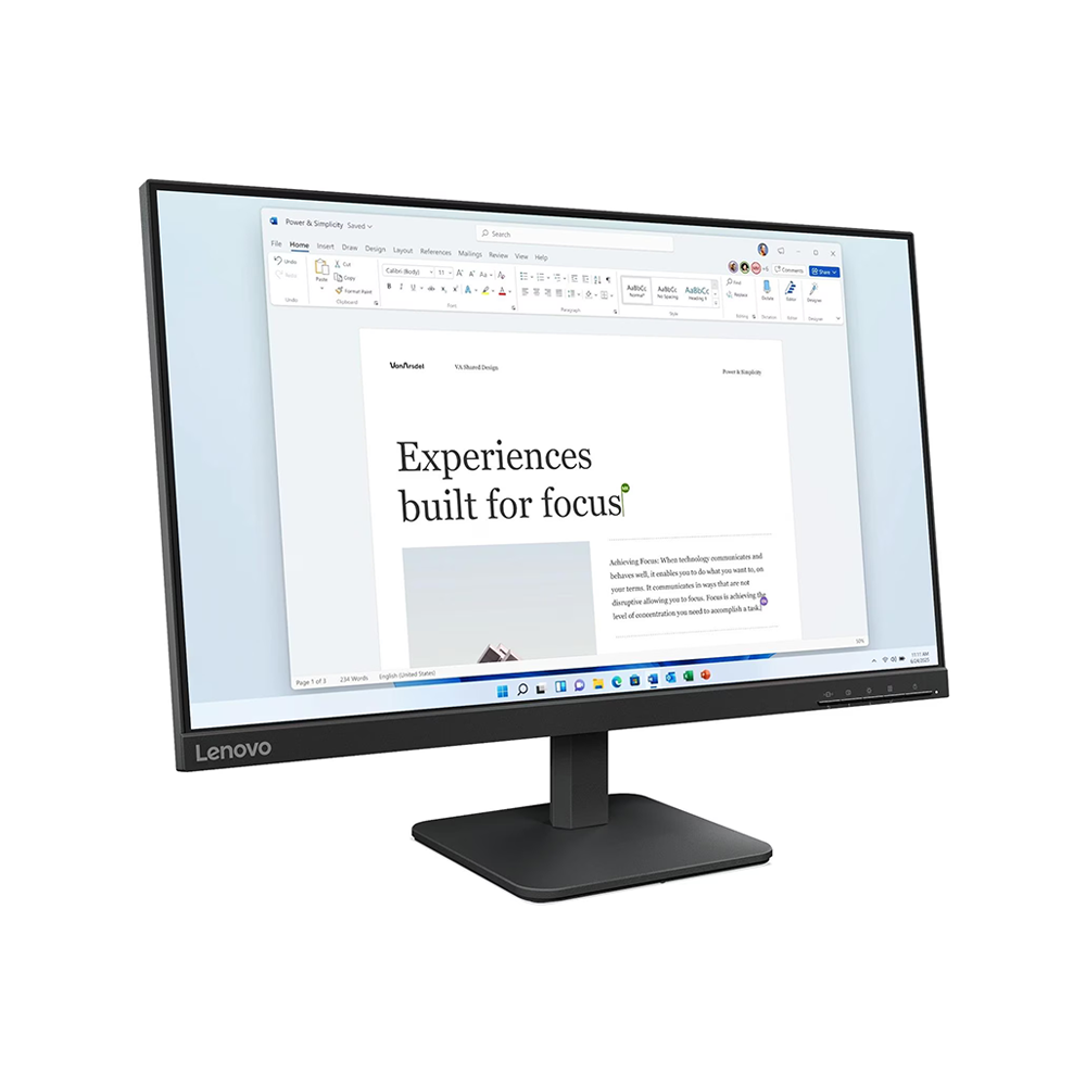 Lenovo L24-4e 23.8'' FHD 100Hz IPS Productivity Monitor