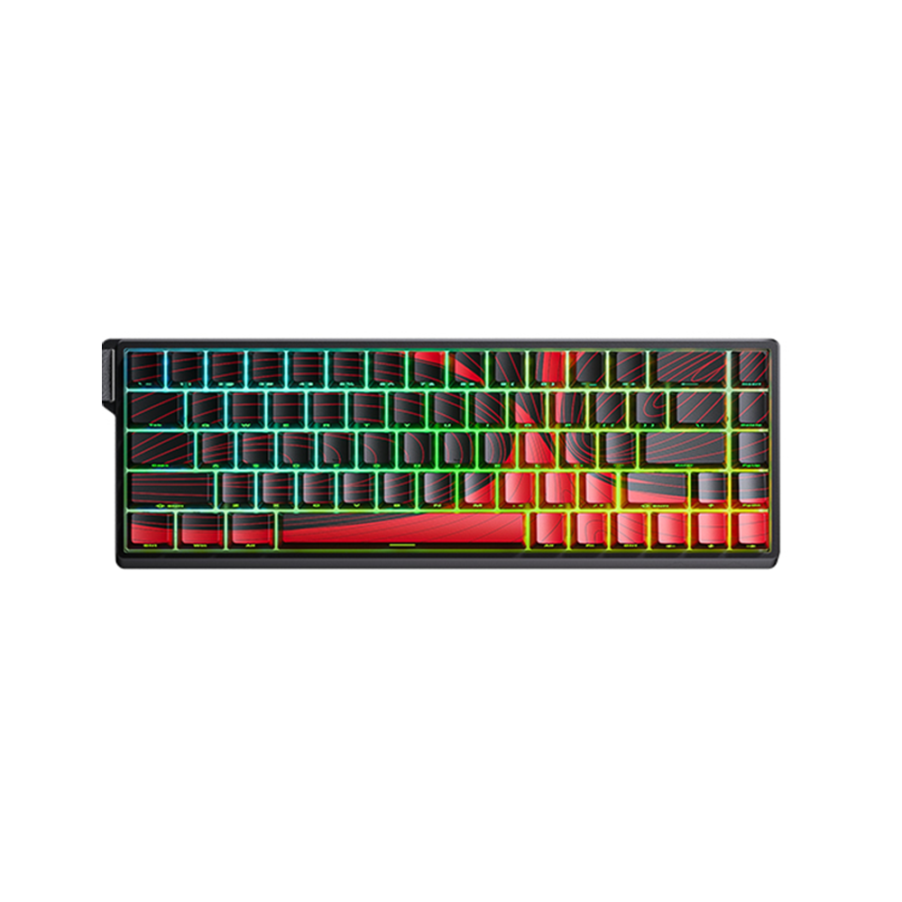 AULA WIN68 Yong Chun Magnetic Switch Keyboard [Black Red/Gray Yellow Black]