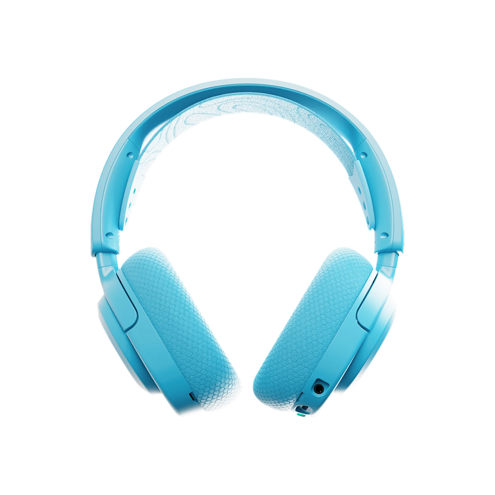 SteelSeries Arctis Nova 3P Wireless Gaming Headset [Black/White/Aqua/L SteelSeries Arctis Nova 3P Wireless Gaming Headset [Black/White/Aqua/L