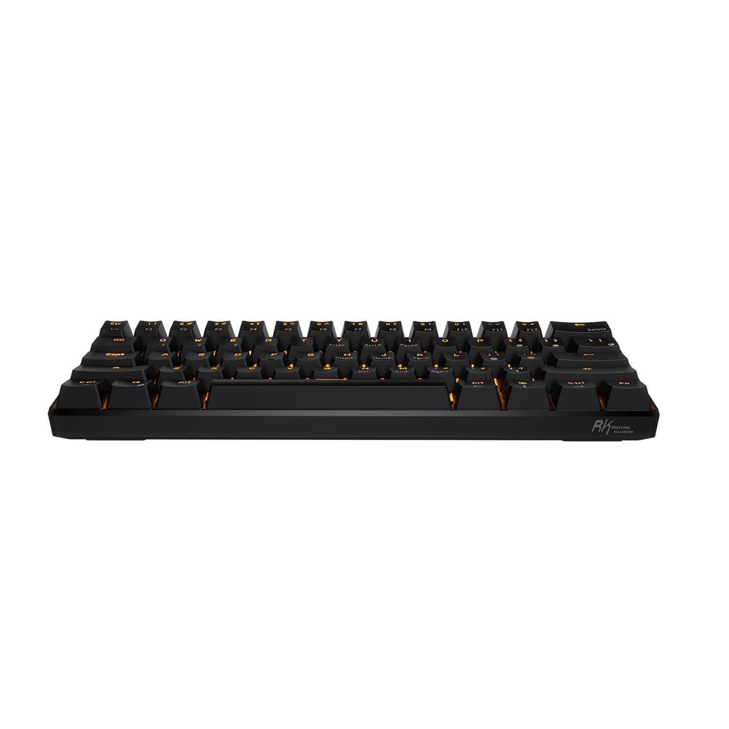 Royal Kludge RK61 Dual Mode RGB Hot Swappable Gaming Keyboard Black White  Brown Switch Red Switch ⋆ Brightstar Computer