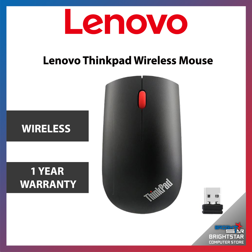 Lenovo Thinkpad Essential Wireless Mouse 4X30M56887 ⋆ Brightstar Computer