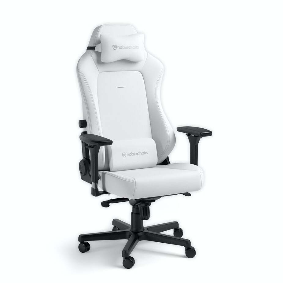 Noblechairs Hero Gaming Chair White Edition ⋆ Brightstar Computer