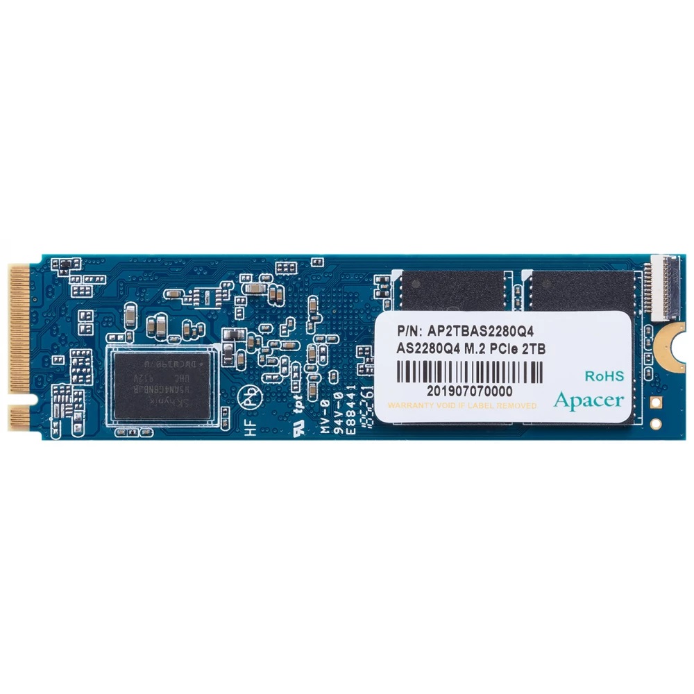 Apacer AS2280Q4L 2TB PCIe Gen4x4 NVMe M.2 2280 Internal SSD
